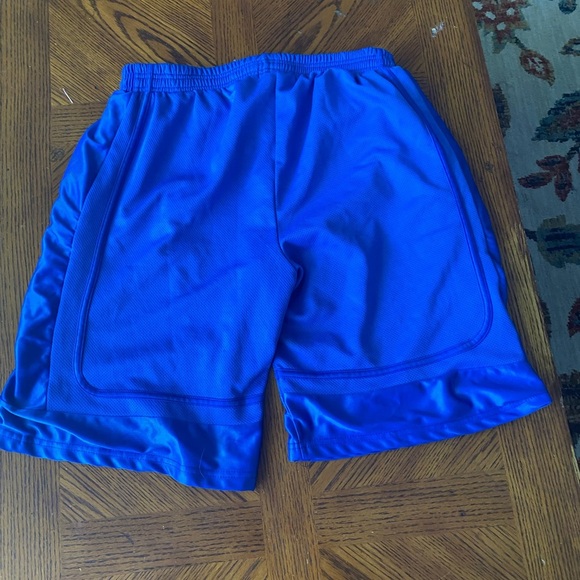 Red and Blue Athletic Shorts - Picture 6 of 10
